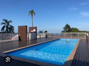 Apartamento em Imbituba com piscina e vista